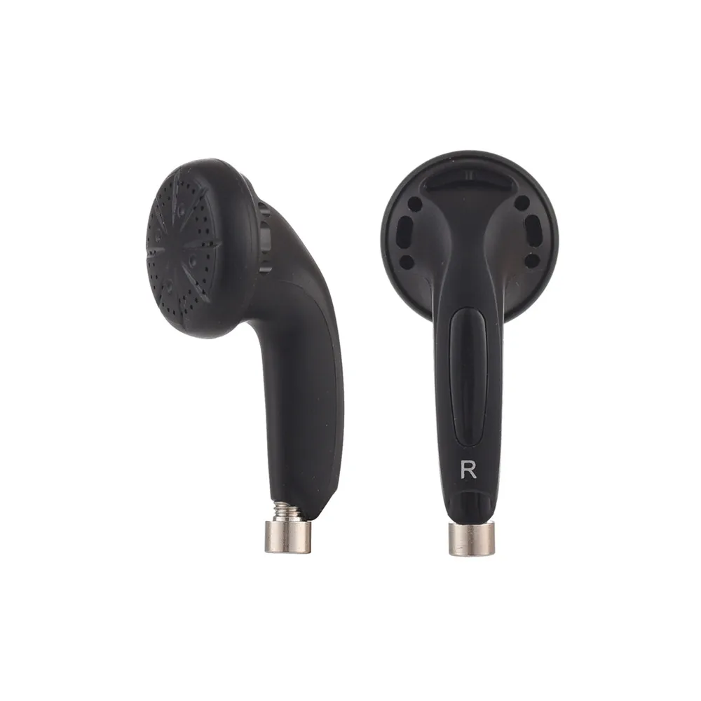 Black No Cable FENGRU DIY EMX500 Lite наушники с плоской головкой DIY наушники HiFi бас наушники DJ наушники тяжелый бас качество звука MMCX интерфейс MX500 - Цвет: Black No Cable