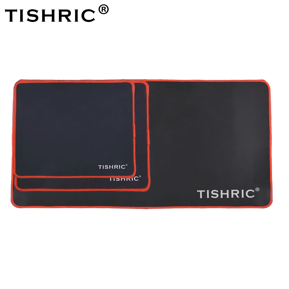 TISHRIC большой игровой коврик для мыши геймер коврики компьютер PC стол клавиатуры