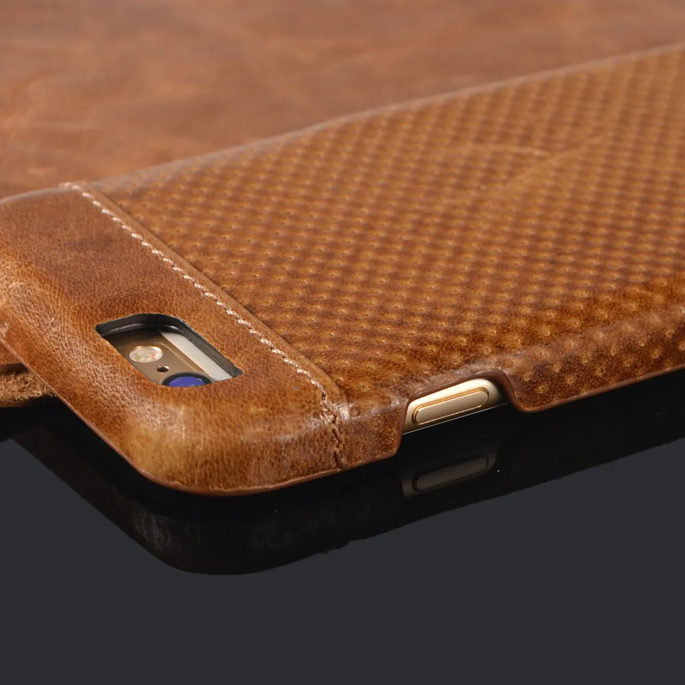 Твердый чехол из натуральной кожи для iPhone 6/6s 6/6s Plus 7/7 plus, Новое поступление, модная ультратонкая задняя крышка