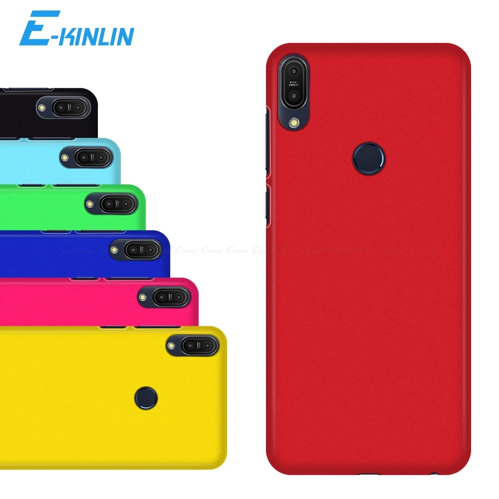Матовый Жесткий чехол на заднюю панель для Asus ZenFone Max Pro Plus M2 M1 ZB631KL ZB633KL ZB602KL ZB601KL