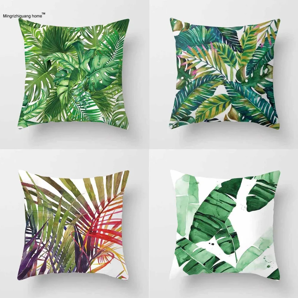 1 шт. декоративная наволочка для подушки с рисунком цветов | Дом и сад