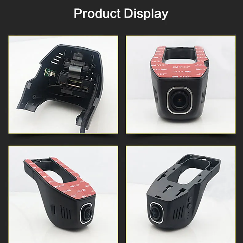 Jiluxing W11S Novatek 96655 Автомобильный видеорегистратор 1080P wifi Автомобильная мини-камера Две камеры ночного видения регистратор Dashcam рекордер видеокамера