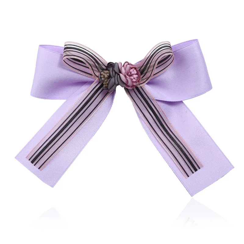 Женский галстук бабочка с двойными цветами|Броши| |