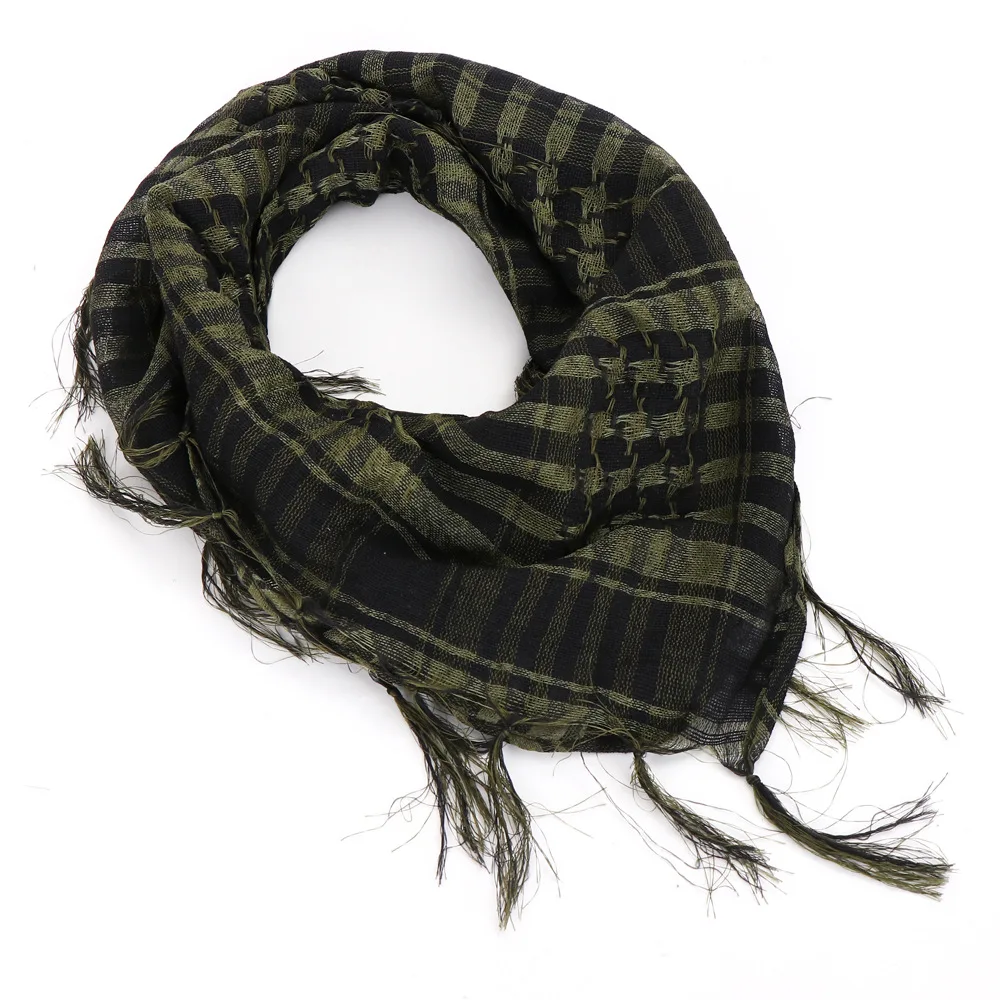 Шаль Keffiyeh Kafiya АРАФАТ ШАРФ в арабском стиле теплый хлопковый шарф с кисточками