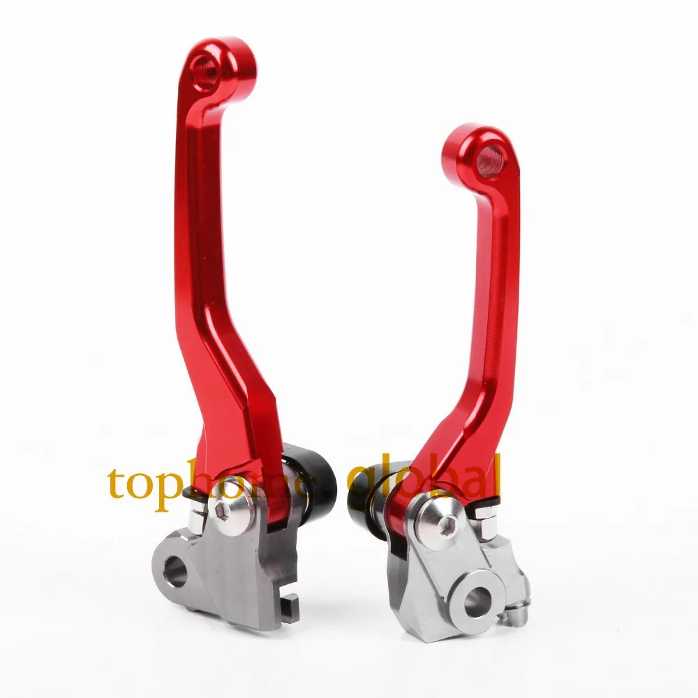 Для Honda CRF250R 2007 - 2020 Пара ЧПУ набор рычагов поворотного тормоза сцепления красный