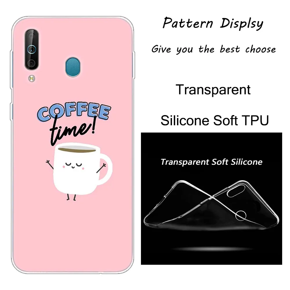 Горячая ОК, но сначала кофе Силиконовый чехол для телефона для samsung Galaxy A80 A70 A60 A50 A40 A40S A30 A20E A2CORE M40 Примечание 10 плюс 9 8 5