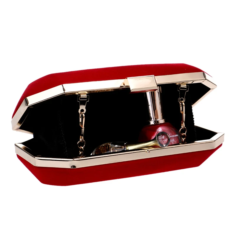 

Fashion XIYUAN Luxury Suede Women Evening Bags Clutches Bag Fashion Lady Evening Handbags For Wedding Party Banquet Clutch