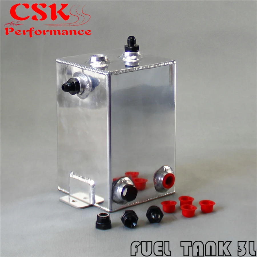 Алюминиевый 3 литровый вихревой горшок 3л топливный полированный сплав резервуар