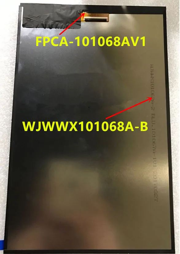 10 1 дюйма 40pin FPCA 101068AV1 WJWWX101068A B дисплей планшет ЖК экран|ЖК-экраны и панели для