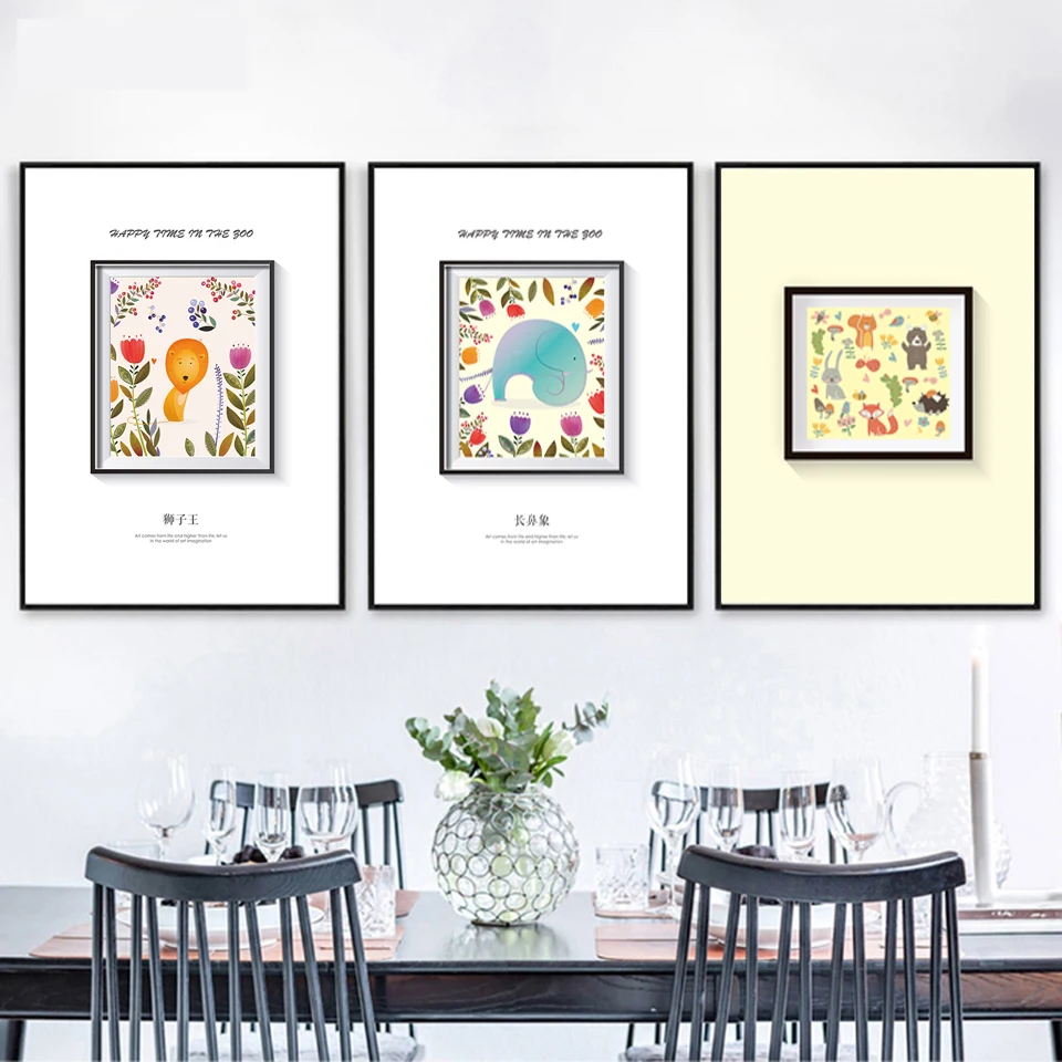 ARTNESSTORY рождественские подарки холст Картины постер декоративная стена