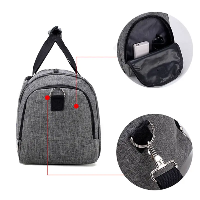 Waterproof Large Travel Bags Outdoor Sports Shoulder Bag Handbags Duffel Men Crossbody Clothes Luggage Durable Pack X399WA | Спорт и