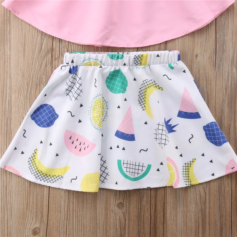 Детская летняя одежда для девочек 2 шт./компл. розовый топ на бретельках с