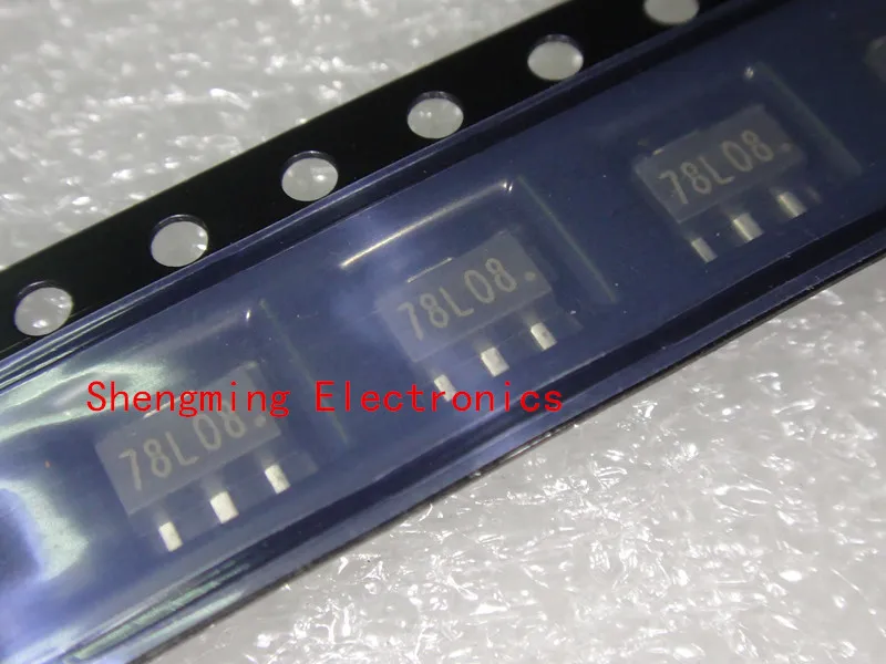 100 шт. 78L08 8V SOT 89|transistor smd|transistor 100pcs10 pcs |