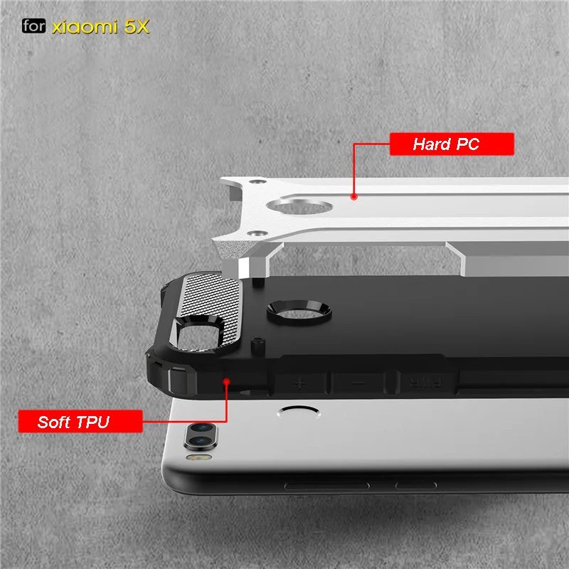 Прочный гибридный жесткий ударопрочный бронированный чехол для телефона Xiaomi Mi11