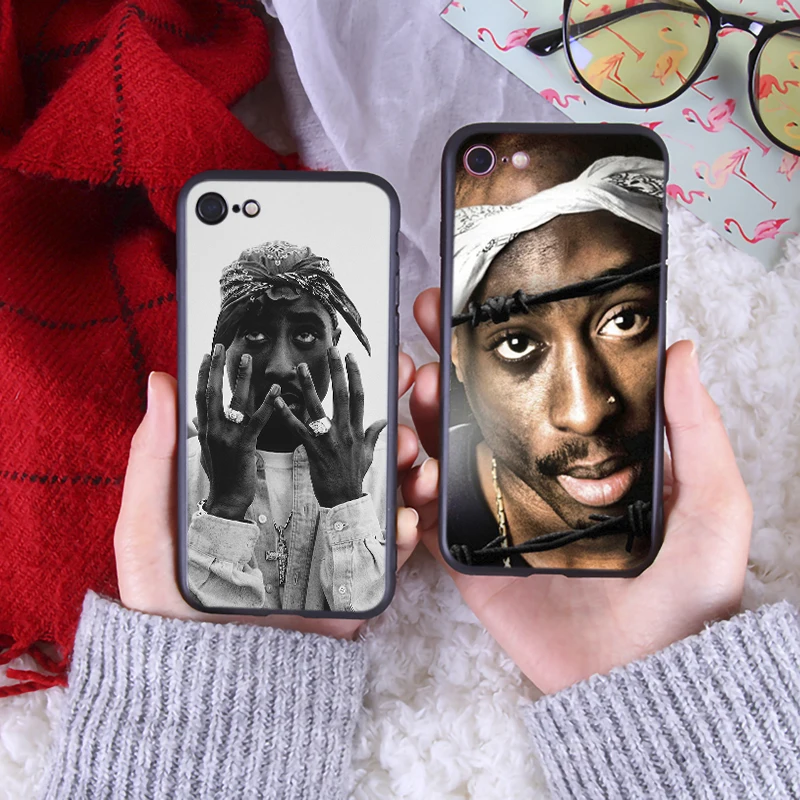 Чехол для телефона Tupac и Biggi iphone7 8 Plus роскошный мягкий силиконовый чехол iPhone8 6 6s X XR