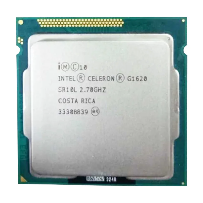 Intel Celeron G1620 Processor dual-core CPU LGA1155/2.6Ghz 2m/compatibility h61 H81 B85 B75 motherboard g1610 -1630 have a sale |