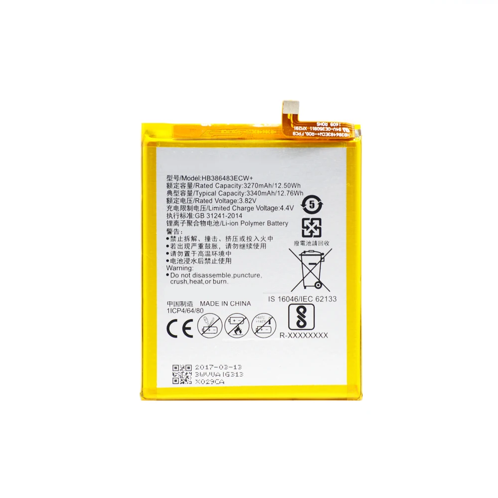 OEM Замена батареи HB386483ECW + для HuaWei MaiMang 5 G9 Plus MLA AL00 AL10 3270mAh Бесплатные