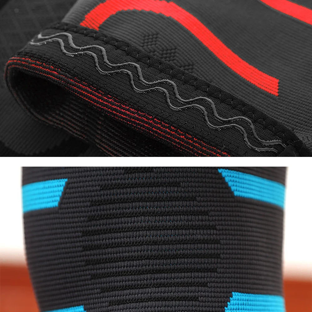 

ALBREDA Nylon Basketball Leg Sleeve Outdoor Sports Bicycle Running Compression Sleeves Stretch Legging Support Non-slip knee pad