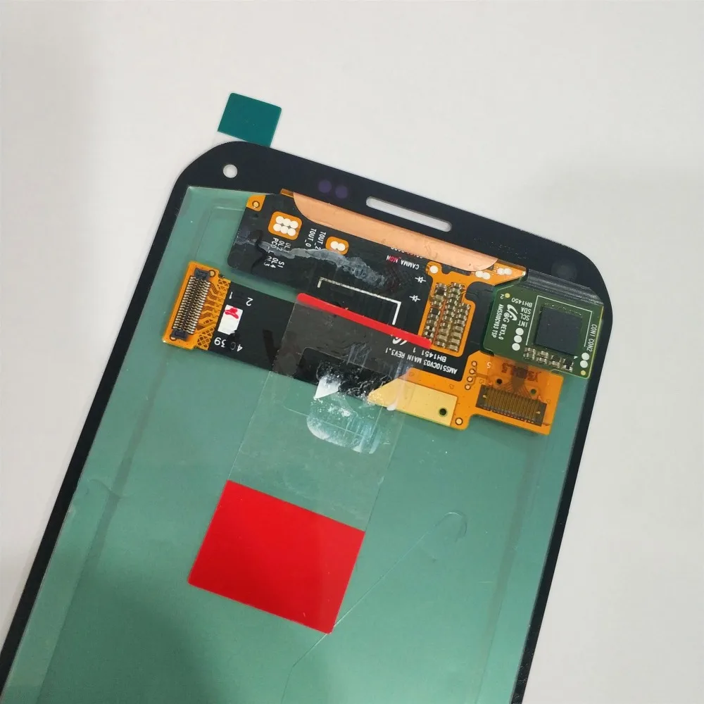 Для samsung Galaxy S6 активный ЖК G890 G890A дисплей кодирующий преобразователь сенсорного