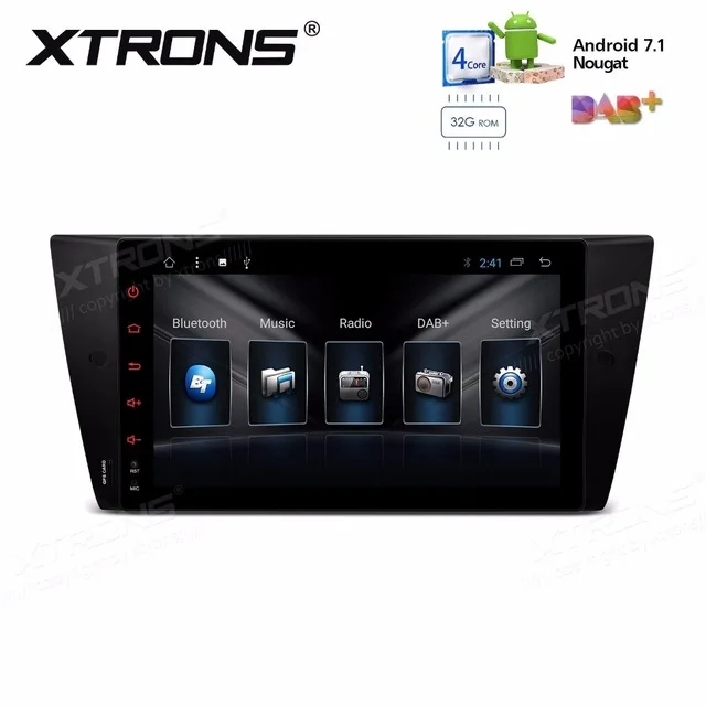 9 &quotОС Android 7.1 Автомобильный мультимедийный GPS для BMW E90 2005 2012 и E91 e92 2006 2013 E93 2007 M3