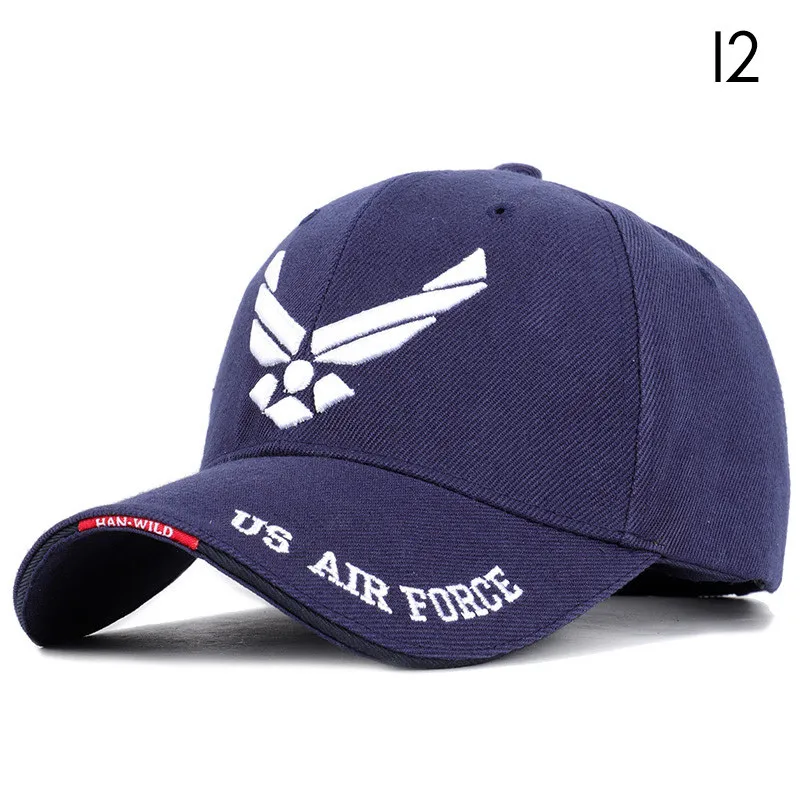 12 Мужские бейсболки и кепки с вышивкой в уличном стиле, в стиле хип-хоп, в стиле хип-хоп, в стиле милитари, США - Цвет: 12