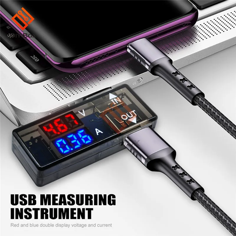 Мини USB 5 V Ток Напряжение метр тестер красные, синие Вольтметр Амперметр детектор цифровой Дисплей 3,3 V-18 V для мобильного телефона Мощность