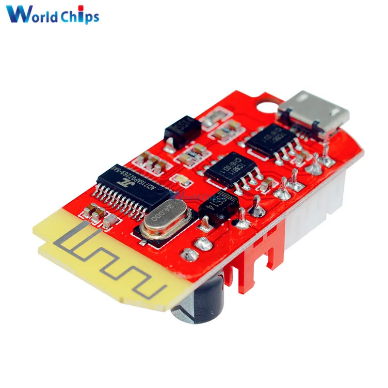 Плата цифрового усилителя звука Micro USB 3 7 в 5 В Вт двойная плата DIY Bluetooth динамик