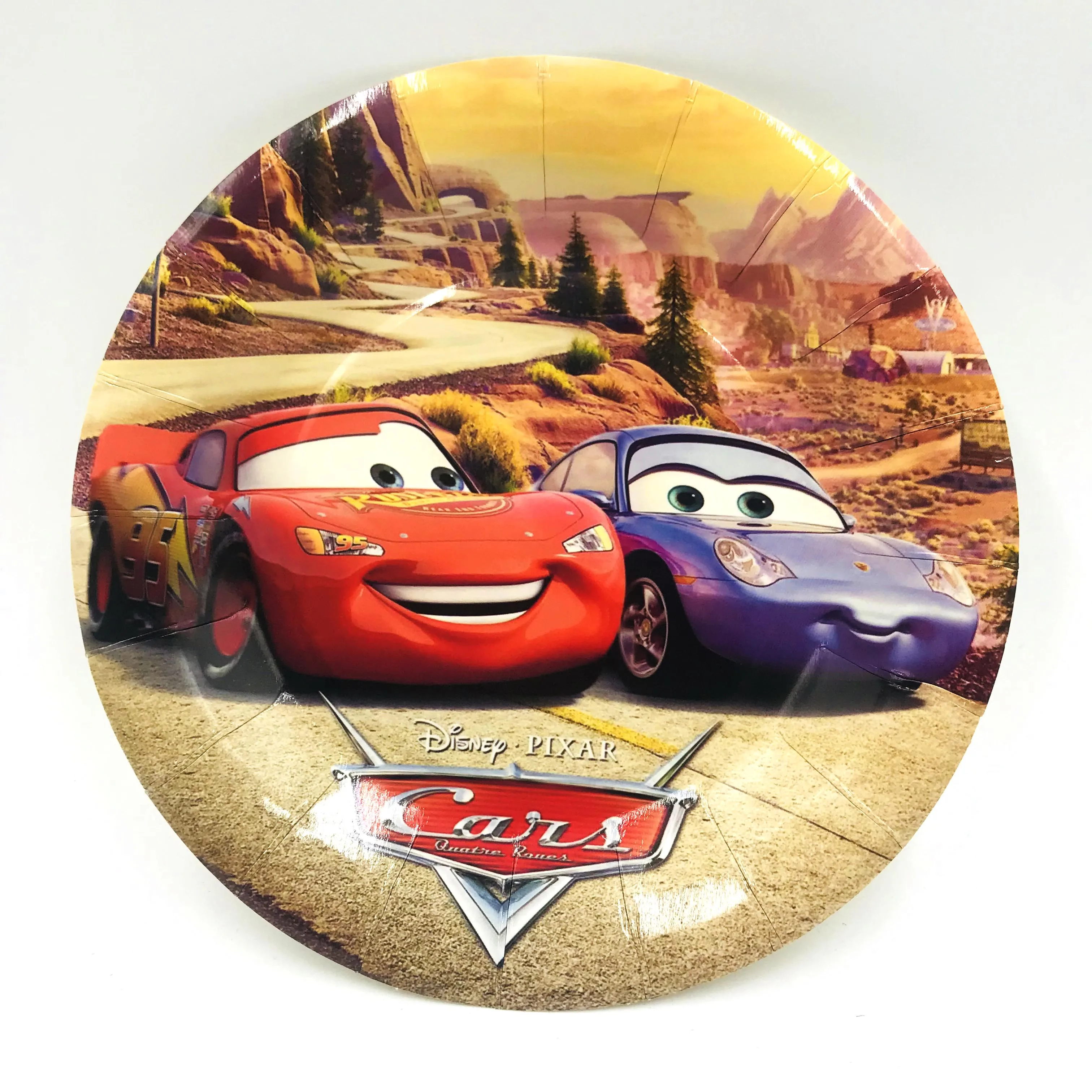 6 шт./компл. 7 дюймов DISNEY Молнии МакКуина из мультфильма пластина товары для детской вечеринки детская День рождения украшения для праздника и сувениры