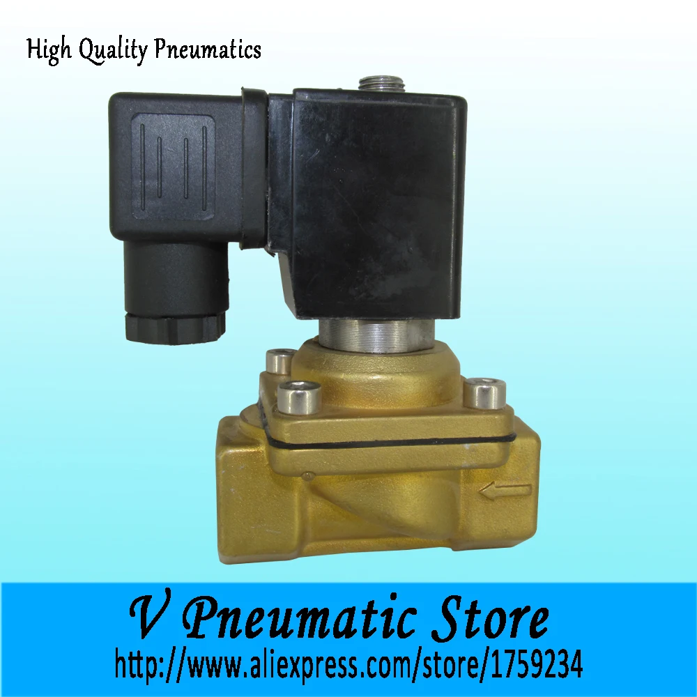 Нормально замкнутый латунный электромагнитный клапан 3/4 дюйма 24 В|24v solenoid valve|solenoid