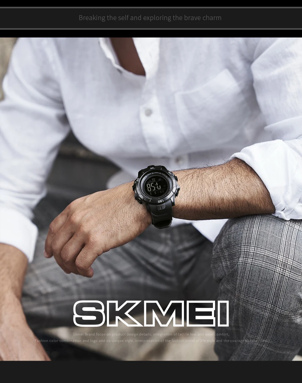 SKMEI мужские часы, уличные спортивные наручные часы, водонепроницаемые часы с будильником, цифровые часы, военные часы, Relogio Masculino