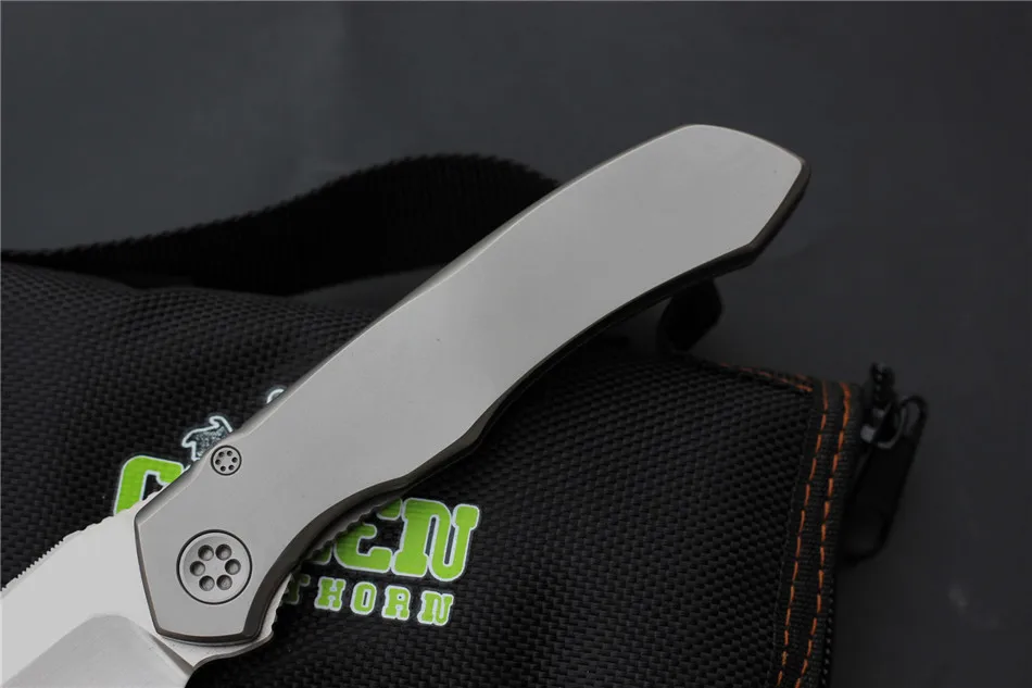 Складной нож knifeAnax с подшипником для кемпинга S35VN лезвие из титанового сплава