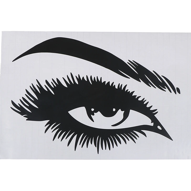 Креативные красивые ресницы настенные Стикеры украшения для гостиной и девушки