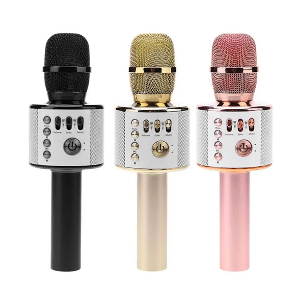 Беспроводной Bluetooth микрофон аудио Мобильный телефон звук караоке эффект