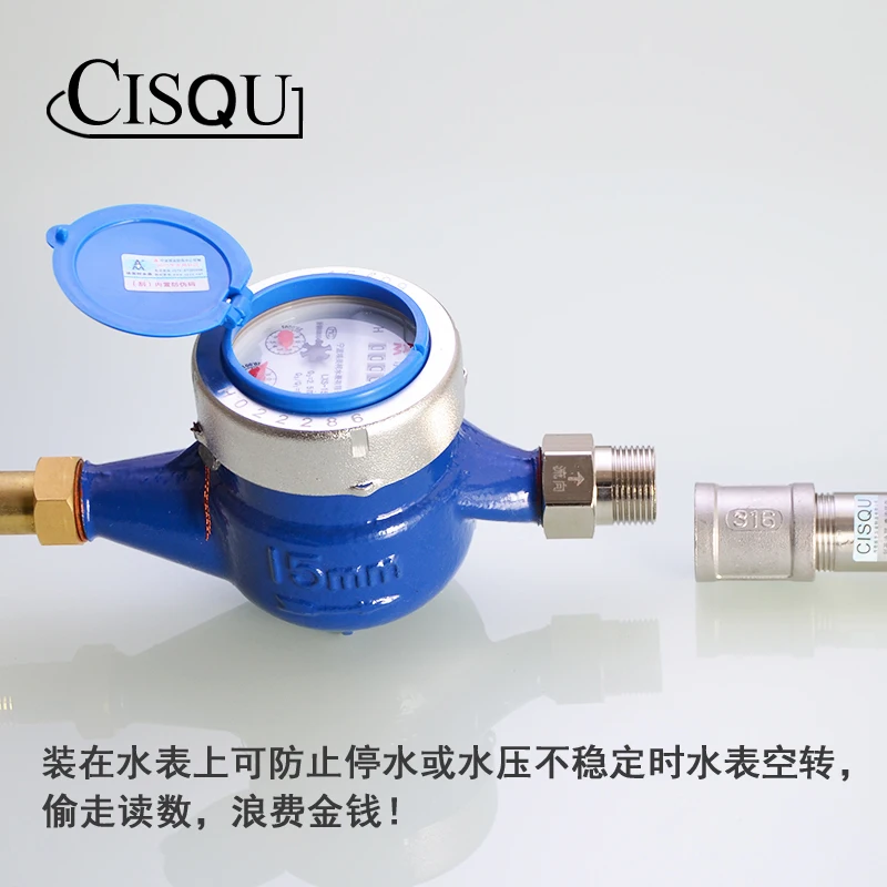 Латунный обратный клапан запрещающий stinkpot closestool Reflux односторонний поток для