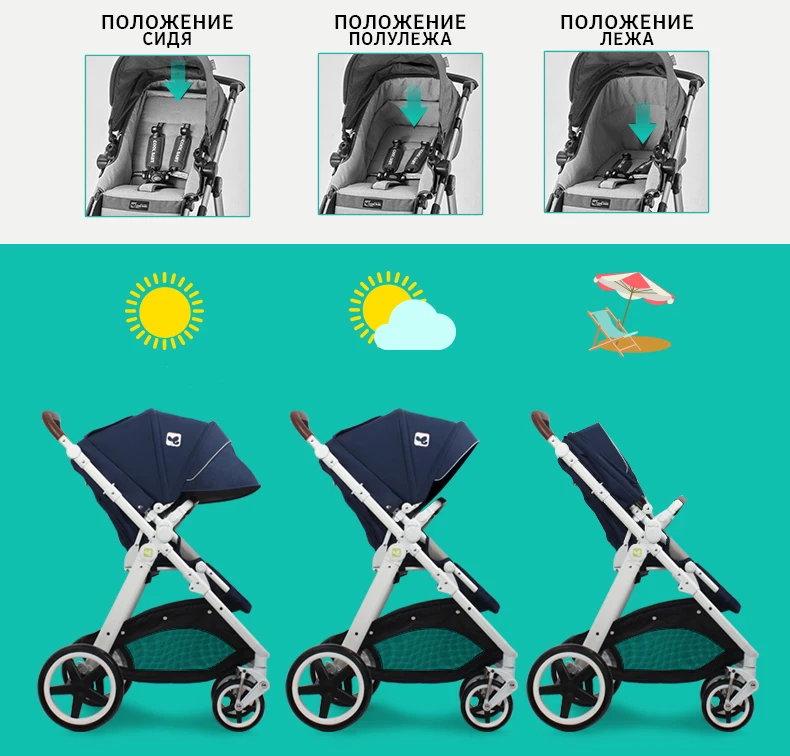 Cool baby, детская коляска, 2 в 1, 3 в 1, легко путешествовать