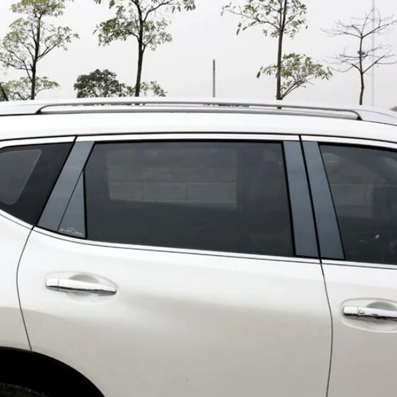 Tonlinker автомобильный оконный чехол-накладка для Nissan X-Trail T31-17 автомобильный Стайлинг 8 шт. наклейки из нержавеющей стали