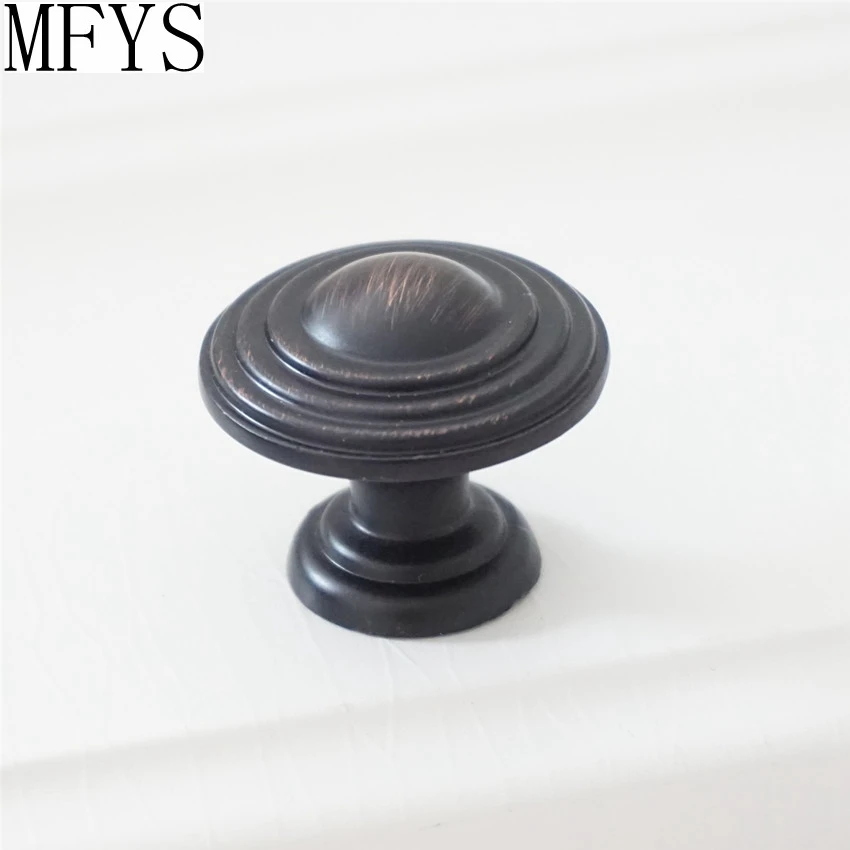 

3'' 3.75'' 5'' Dresser Handles Knobs Bamboo Kitchen Cabinet Pull Handle Knobs Red Oil Bronze Drawer Handles 76 96 128mm