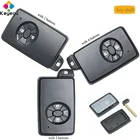 Смарт-чехол KEYECU для автомобильного ключа с дистанционным управлением, чехол с кнопкой 234, брелок для Toyota Avalon Carmry Crown Corolla Highlander Yaris