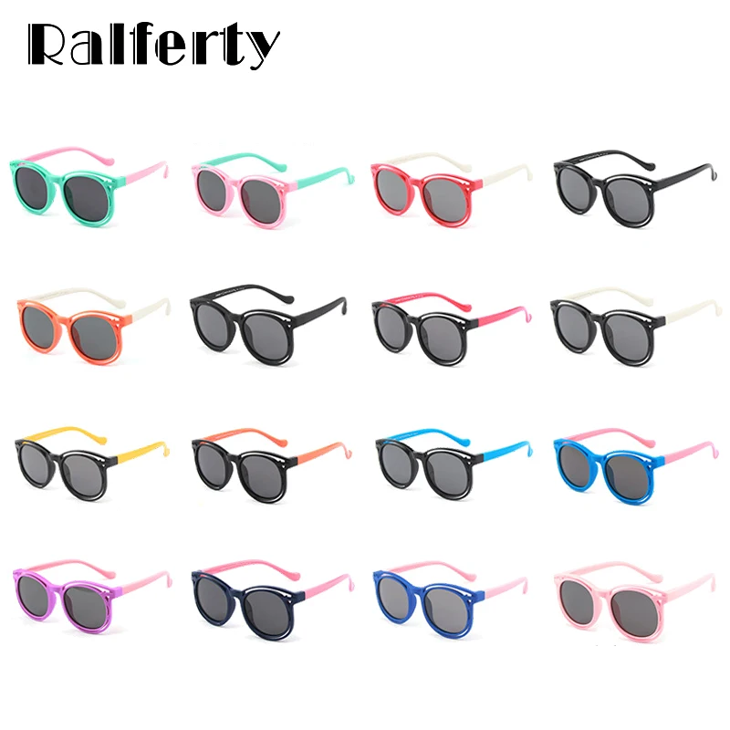 Детские солнцезащитные очки Ralferty небьющиеся поляризационные для мальчиков и