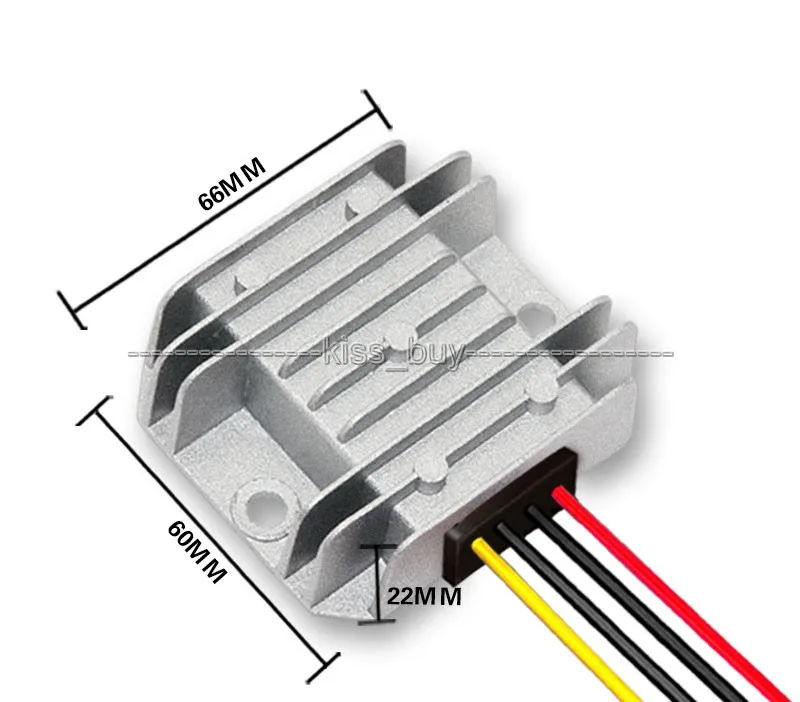 DC понижающий преобразователь постоянного тока 12 V/24 V (9 35 V) до 5 5A 25 W Напряжение