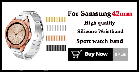 20 мм спортивный силиконовый ремешок для samsung Galaxy Watch SM-R810 42 мм& gear 2 спортивный ремешок для Huami Amazfit Bip/Amazfit 2 Смарт-часы
