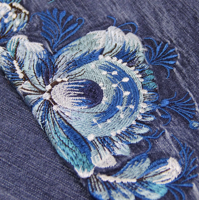 Бесплатная доставка Новая мода стиль сафари с длинным рукавом женский джинсовый