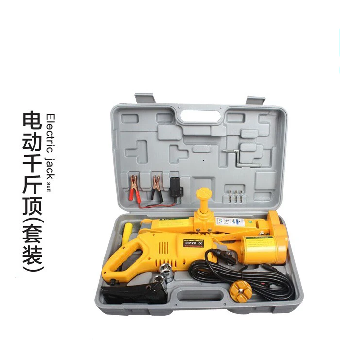 Электрический домкрат 12 В автомобильный винты для шин набор электрических