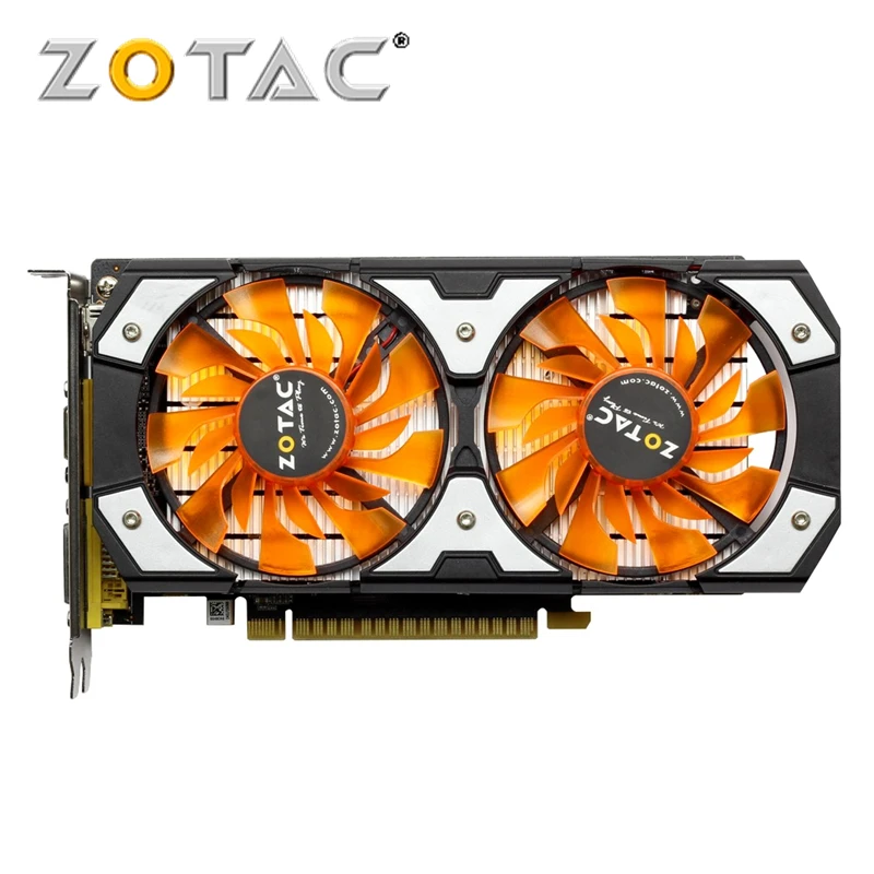 ZOTAC Graphics Cards GTX 750Ti 2GD5 GDDR5 Video Card For nVIDIA Original GeForce GTX750Ti 2GB Thunder edition TSI PA PB Hdmi