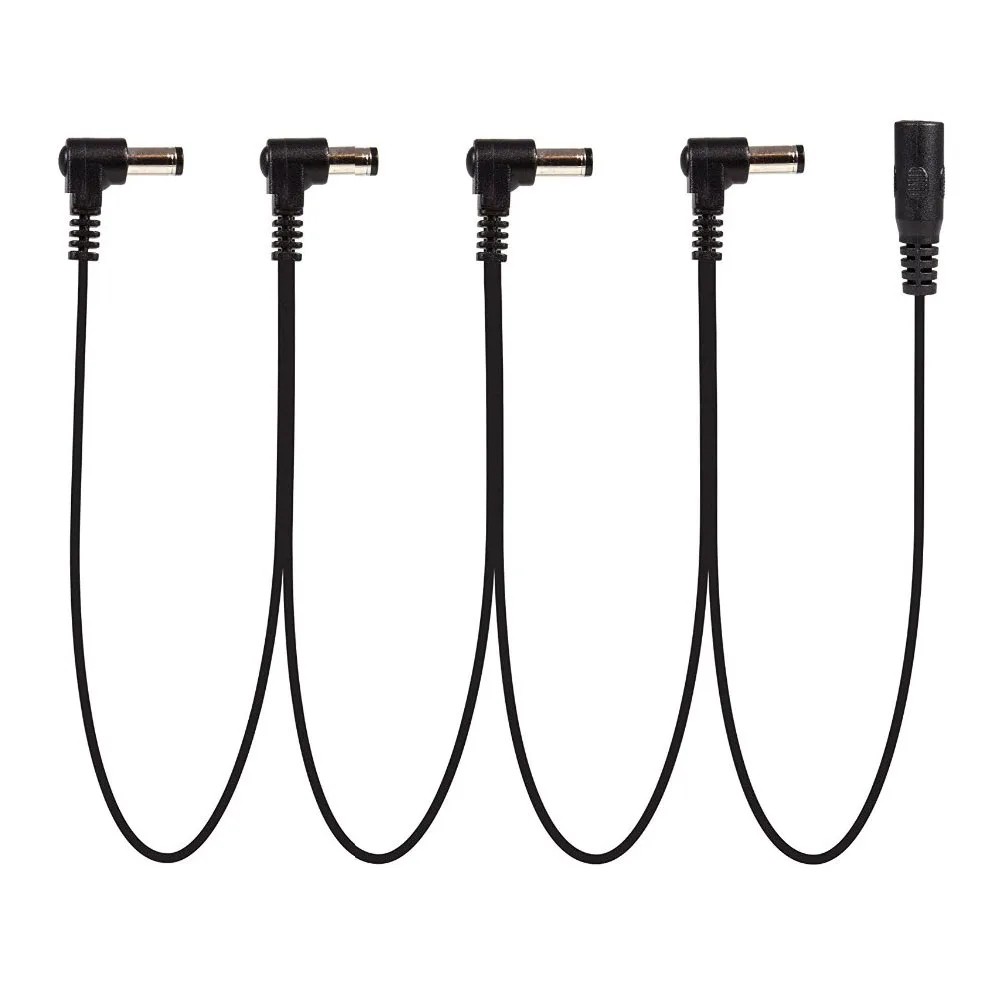 

Daisy Chain 1 to 3 4 5 6 Ways Guitar Effects Pedal Power Supply Cable for 9V DC Adapter Plug