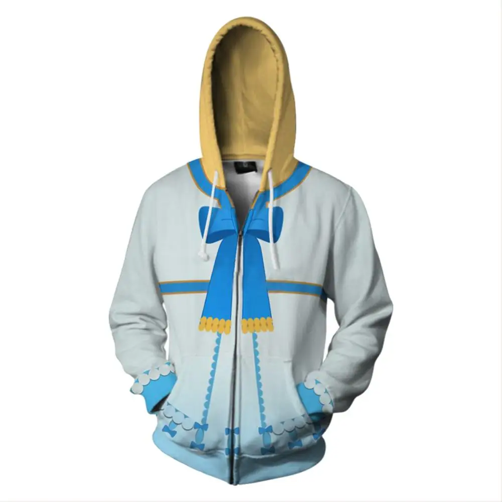 

Anime The Rising Of The Shield Heroi Hoodies Firo Cosplay Zip Up Hoodie Jacket Sweatshirts Men Women