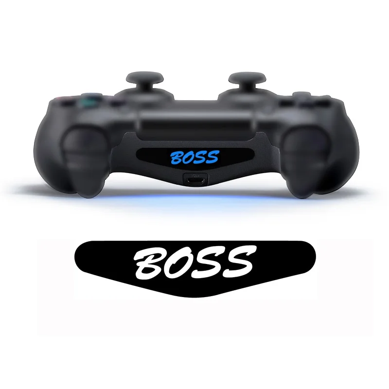 FZQWEG 50 pcs Video Game Controller Light Bar Lightbar Decal Sticker For PS4 Playstation 4 random number | Электроника