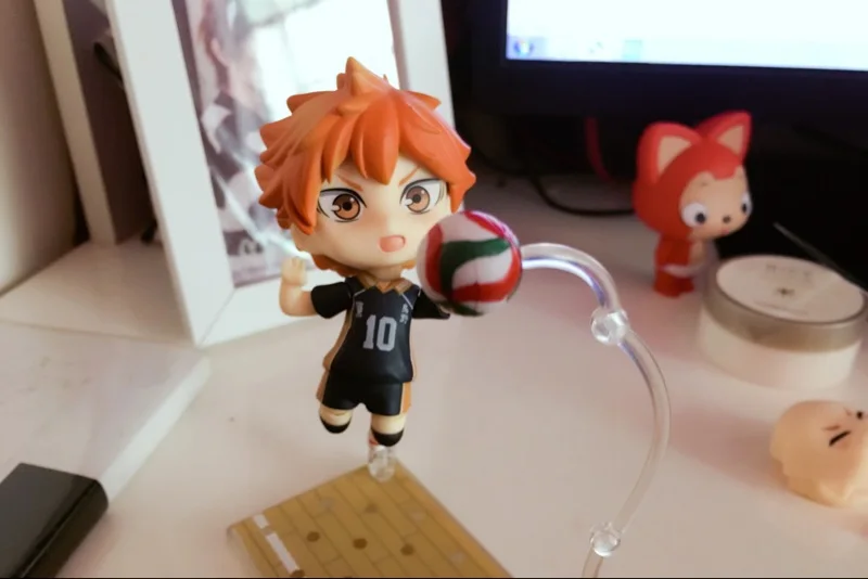 Кошмарным Фигурки Nendoroid Хината Shoyo 461 # ПВХ аниме волейбол Коллекция Модель