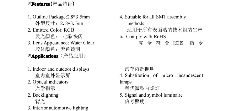 Светодиодный 2835RGB с IC светодиодный светоизлучающий диод для светодиодный полосы света светодиодный лента Водонепроницаемый светодиодный гибкие светодиодные ленты