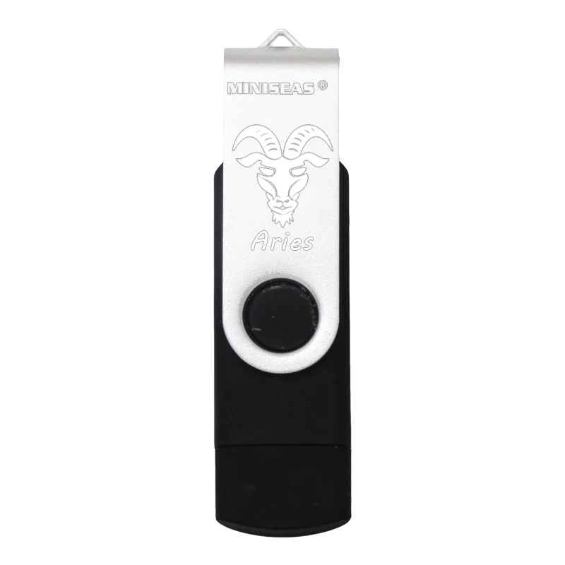Aries Usb флеш-накопитель многофункциональная карта памяти, Флеш накопитель 12 созвездий Флешка usb Флешка 32 Гб внешний накопитель для Android - Цвет: Aries